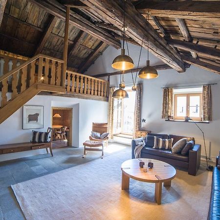 Ferienwohnung Chesa Michel Bever Zimmer foto