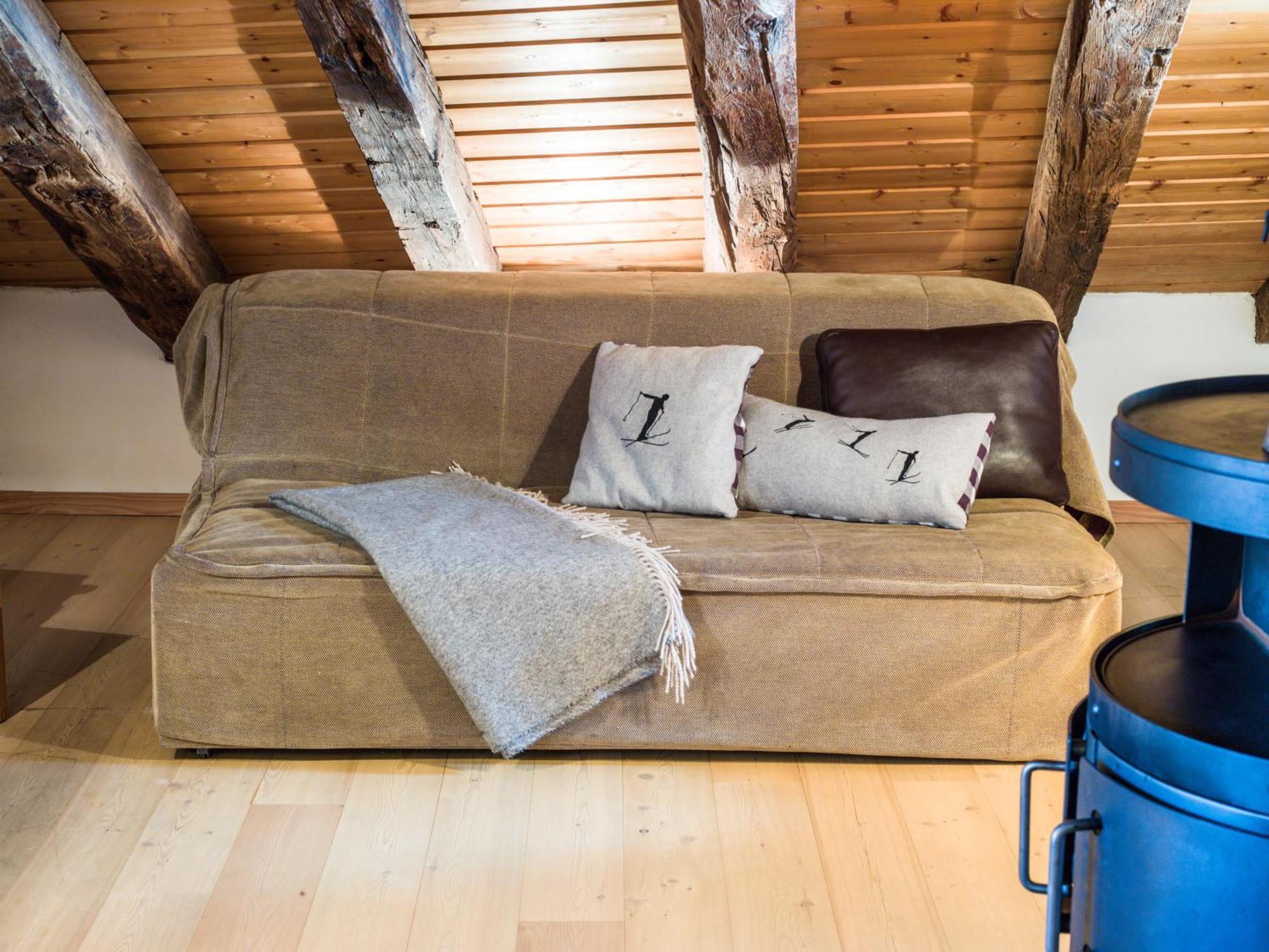 Ferienwohnung Chesa Michel Bever Exterior foto